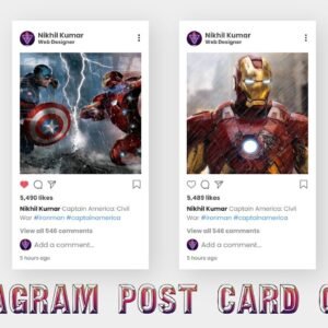 instagram-post-card-clone