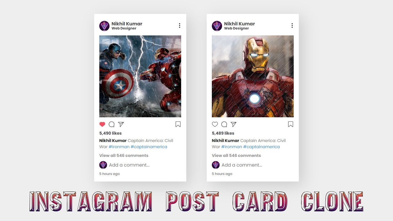 instagram-post-card-clone