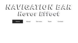 navigation-bar-hover-effect