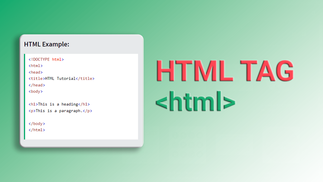 html-tag
